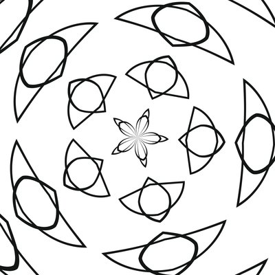 アラベスク #24,2019,(ミクストメディア) 作： Alex Caminker