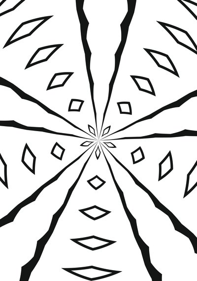 アラベスク #26,2019,(ミクストメディア) 作： Alex Caminker