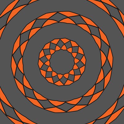 アラベスク #32,2019,(ミクストメディア) 作： Alex Caminker