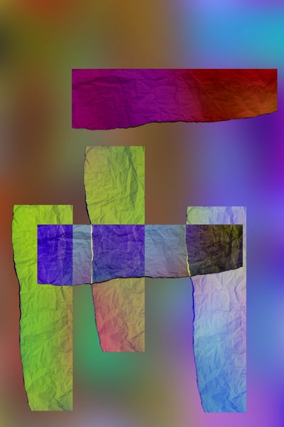 etude ,2019,(mixed media) 作： Alex Caminker