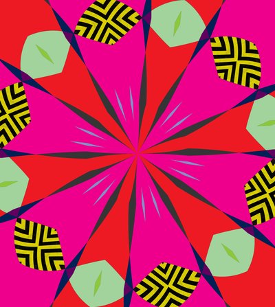 flowers #1,2019,(ミクストメディア) 作： Alex Caminker