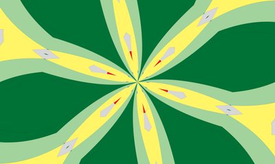 flowers #30,2019,(ミクストメディア) 作： Alex Caminker