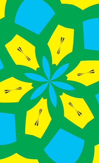 flowers #36,2019,(ミクストメディア) 作： Alex Caminker