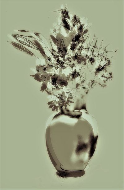 green still life,2019,(ミクストメディア) 作： Alex Caminker