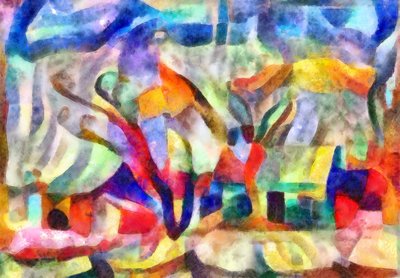 in the gardens、2017、（ミクストメディア） 作： Alex Caminker