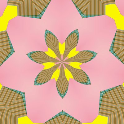 オーナメント #29,2019,(ミクストメディア) 作： Alex Caminker