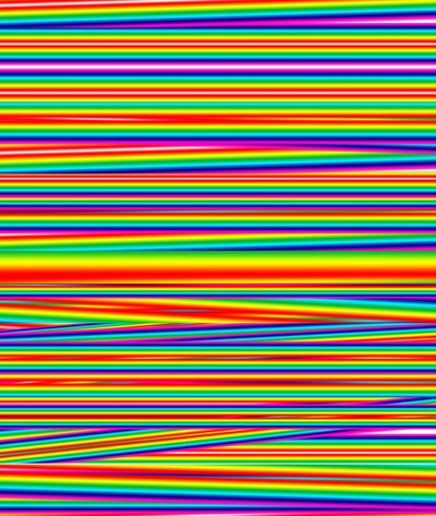 rainbow magnet field.2017,(gradient) 作： Alex Caminker