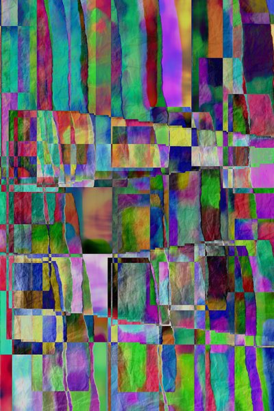 structure b,2019,(mixed media) 作： Alex Caminker