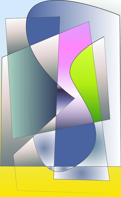 symphony,2019,(mixed media) 作： Alex Caminker
