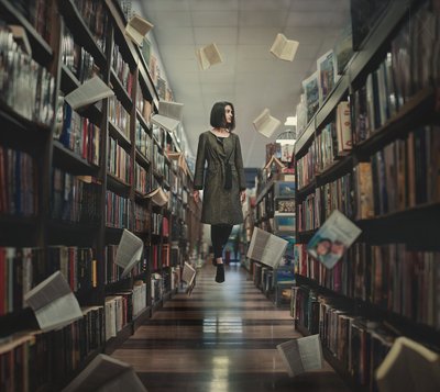 「空飛ぶ図書館」の夢 作： 