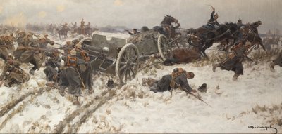 軍事小競り合い、1915 作： Alexander Alexeyevich Alexeyev