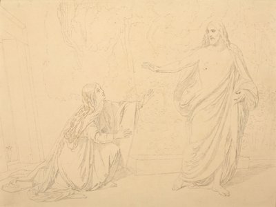 私に触れないで、1835 作： Alexander Andreyevich Ivanov