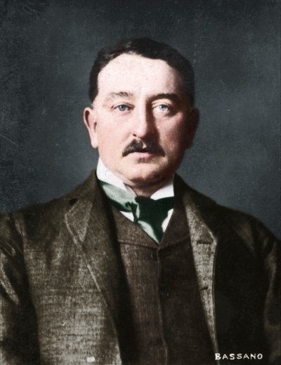 Cecil Rhodes、1853-1902、イギリス生まれの南アフリカの起業家、政治家、1894-1907 作： Alexander Bassano