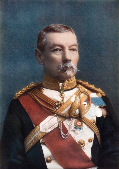 ドゥルーリーロウ中将、第17ランサー大佐、1902年。 作： Alexander Bassano