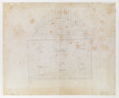 クック船長の最初の航海を示す、インドのインクで描かれた「ドローイング」の部屋 作： Alexander Buchan