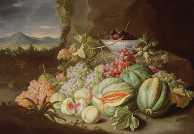 果物のある静物 作： Alexander Coosemans