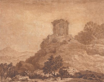 廃寺のある風景 作： アレクサンダー・コゼンス