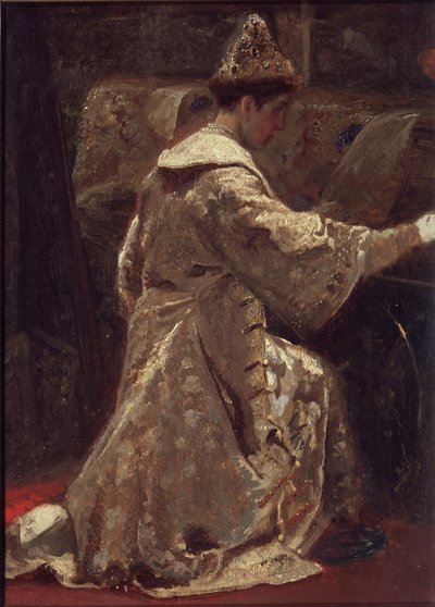 ロシアの皇帝アレクシス1世ミハイロビッチ1629〜1676年、1886年前 作： Alexander Dmitrievich Litovchenko