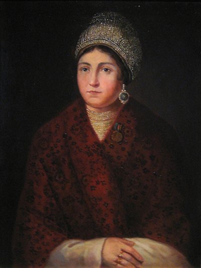 ヴァシリサ コジナ、1813 年 作： Alexander F. Smirnov