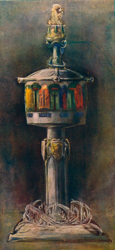 バセタイユ エナメルを施したシルバー カップ、1903 年 作： Alexander Fisher
