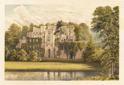 ガイズクリフ、ウォリックシャー、イギリス。 、1880年（彫刻） 作： Alexander Francis (after) Lydon