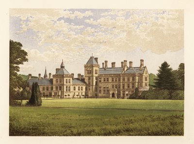 ウォルトン ホール、ウォリックシャー、イギリス。 作： Alexander Francis (after) Lydon