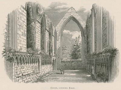 ボルトン修道院、合唱団、東向き 作： Alexander Francis Lydon