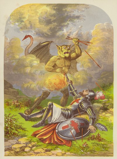 クリスチャンはApollyonと戦う 作： Alexander Francis Lydon