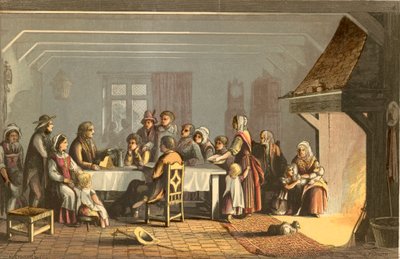 ミルトンのラレグロのイラスト 作： Alexander Francis Lydon