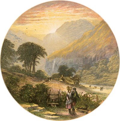 湖水地方シーン 作： Alexander Francis Lydon