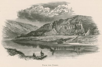 ティンタン修道院、フェリーから 作： Alexander Francis Lydon