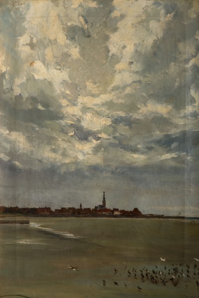 ヒンデロペン、オランダ、1875年。 作： Alexander Friedrich Werner
