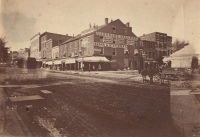 ガードナーのギャラリー、7th ストリートと D ストリート、ワシントン D.C.、1864 年。 作： Alexander Gardner