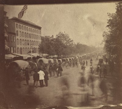 [グランド アーミー レビュー、ワシントン D.C.]、1865 年 5 月。 作： Alexander Gardner