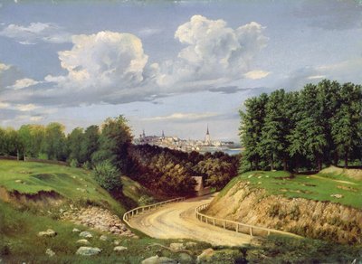 タリンの眺め 作： Alexander Georg Schlater