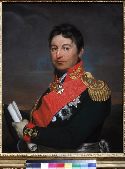 General Alexandre Dmitriyevich Balachov - General Alexander Dmitriyevich Balashov (1770-1837) の肖像 - Alexander Grigoryevich Varnek (1782-1843)。 キャンバスに油彩 作： Alexander Grigoryevich Vanek