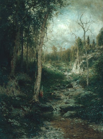 1881年の古い開拓地。 作： Alexander Helwig Wyant