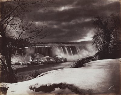 ナイアガラの滝、1860年代。 作： Alexander Henderson