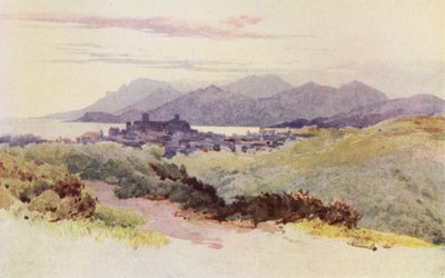 カンヌとエステレル山脈 (カラーリソ) 作： Alexander Henry Hallam Murray