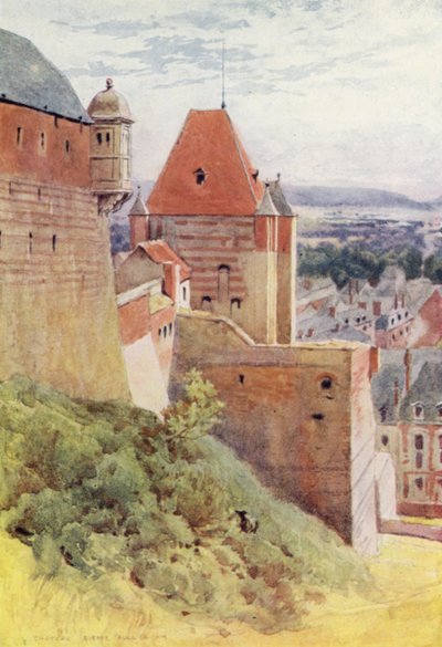 ディエップ、15世紀の城（カラーリソ） 作： Alexander Henry Hallam Murray