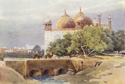 Jumma Musjid、アグラ 作： Alexander Henry Hallam Murray