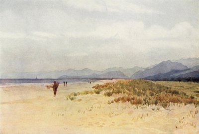 ヴィアレッジョの北の海岸 (色リソ) 作： Alexander Henry Hallam Murray