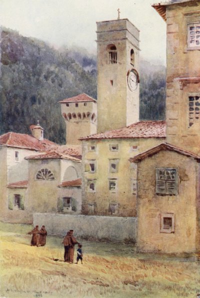 Vallombrosa、修道院（カラーリソ） 作： Alexander Henry Hallam Murray