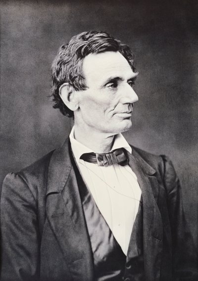 アブラハムリンカーン、1860年頃 作： Alexander Hesler