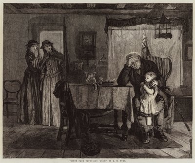 テニスンの「ドラ」のシーン 作： Alexander Hohenlohe Burr