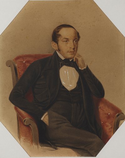ヴァシリーペトロヴィッチズブコフ1799-1862、1846。 作： Alexander Ivanovich Klünder