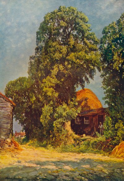 ロウアー・イクニールド・ウェイの暑い日、1935 作： Alexander Jamieson