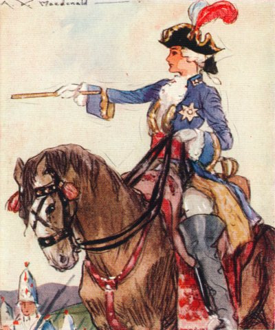 キャサリン大帝1729〜1796年、ロシア皇后、1937年 作： Alexander K. MacDonald