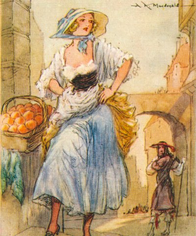 エレノアネルグウィン1650〜1687イギリス生まれのチャールズ2世王女1937 作： Alexander K. MacDonald
