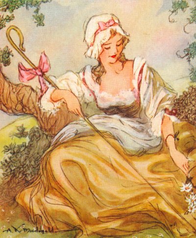 バリー夫人、フランスのルイ15世の女王、1937年 作： Alexander K. MacDonald